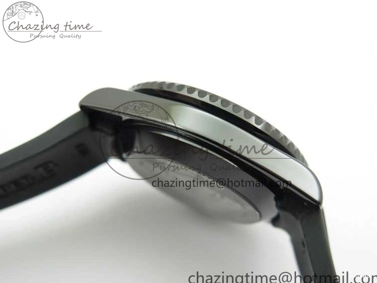 Edition SA3135 Black Black Green Strap Rubber Submariner Best 5GF Ceramic Dial on 40mm 0425